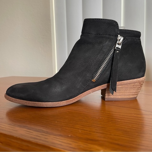 Sam Edelman Packer Leather Ankle Bootie Size 7 - Picture 3 of 14